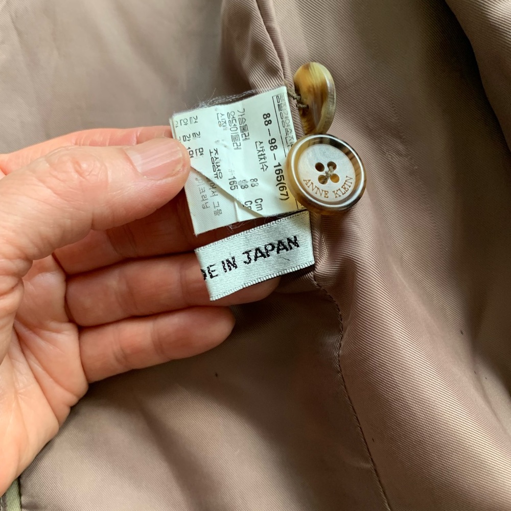Ann klein trench coat - Picture 3 of 6